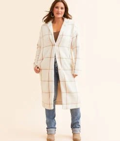 Tops|Coats & Jackets | Z Supply Mason Windowpane Jacket Sea Salt