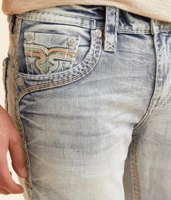 Rock Revival Jeans|Bottoms | Rock Revival Maurice Straight Stretch Jean Maurice J202