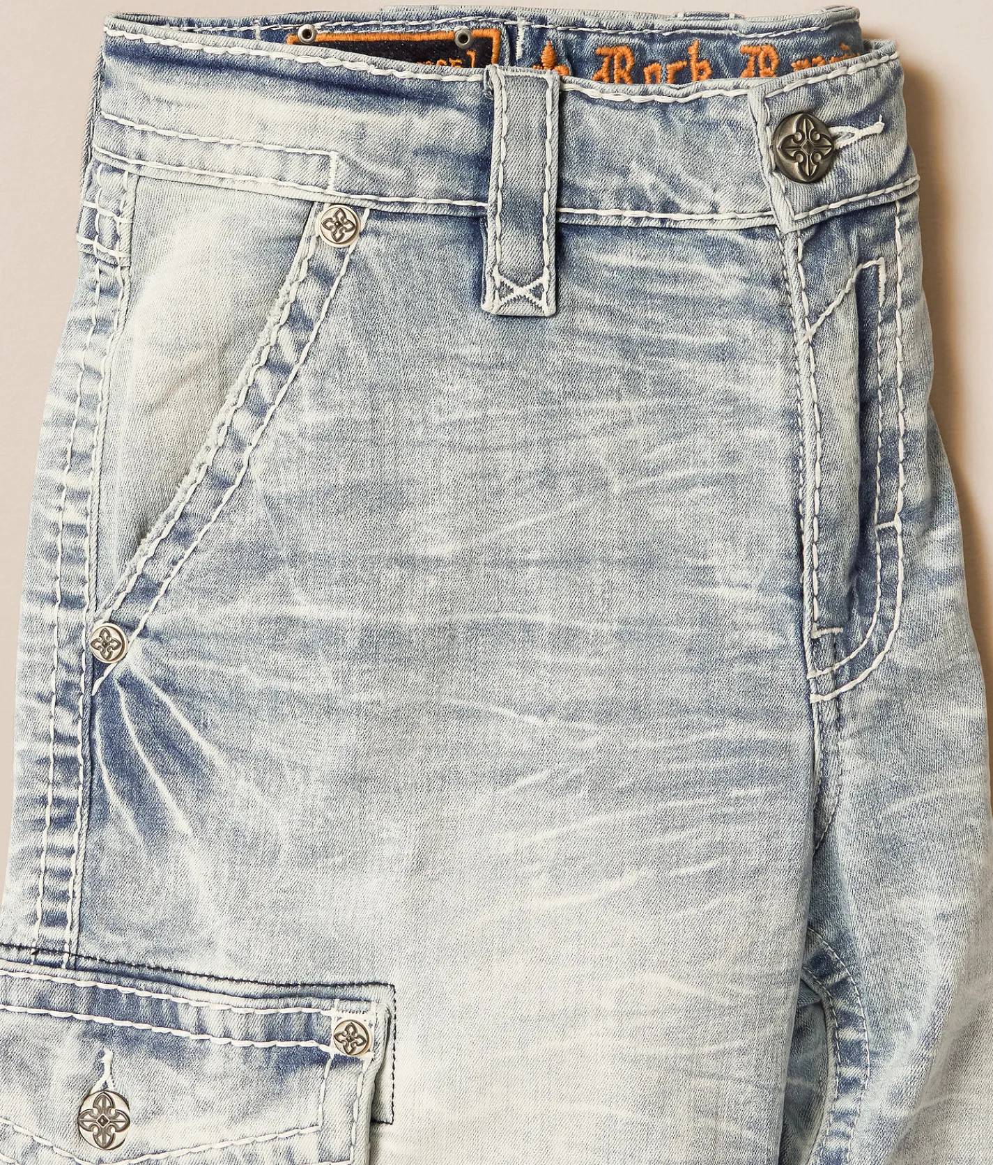 Rock Revival Maven Cargo Stretch Short Maven H201 Hot