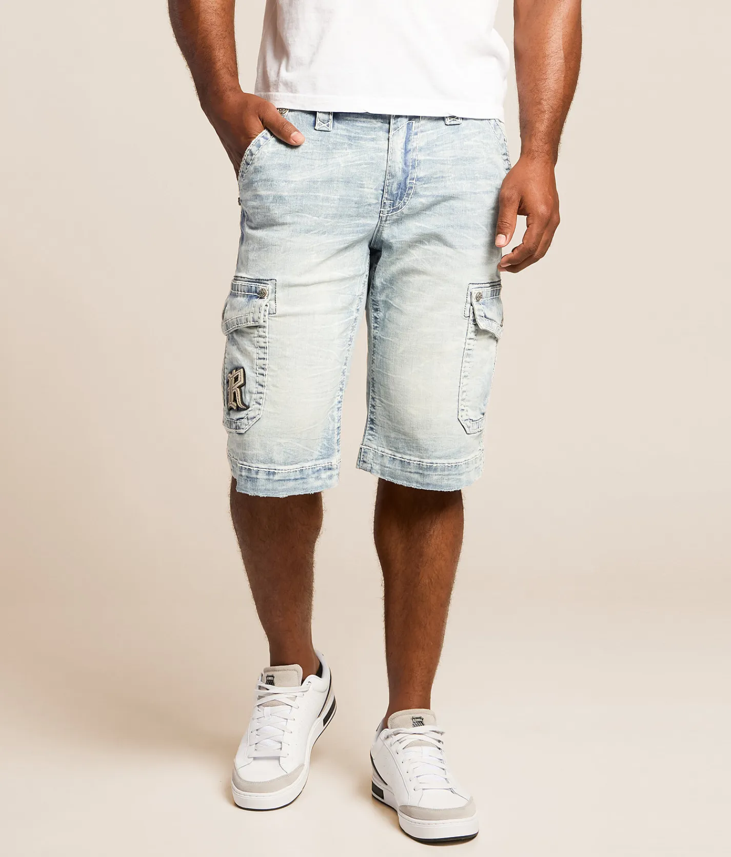 Rock Revival Maven Cargo Stretch Short Maven H201 Hot