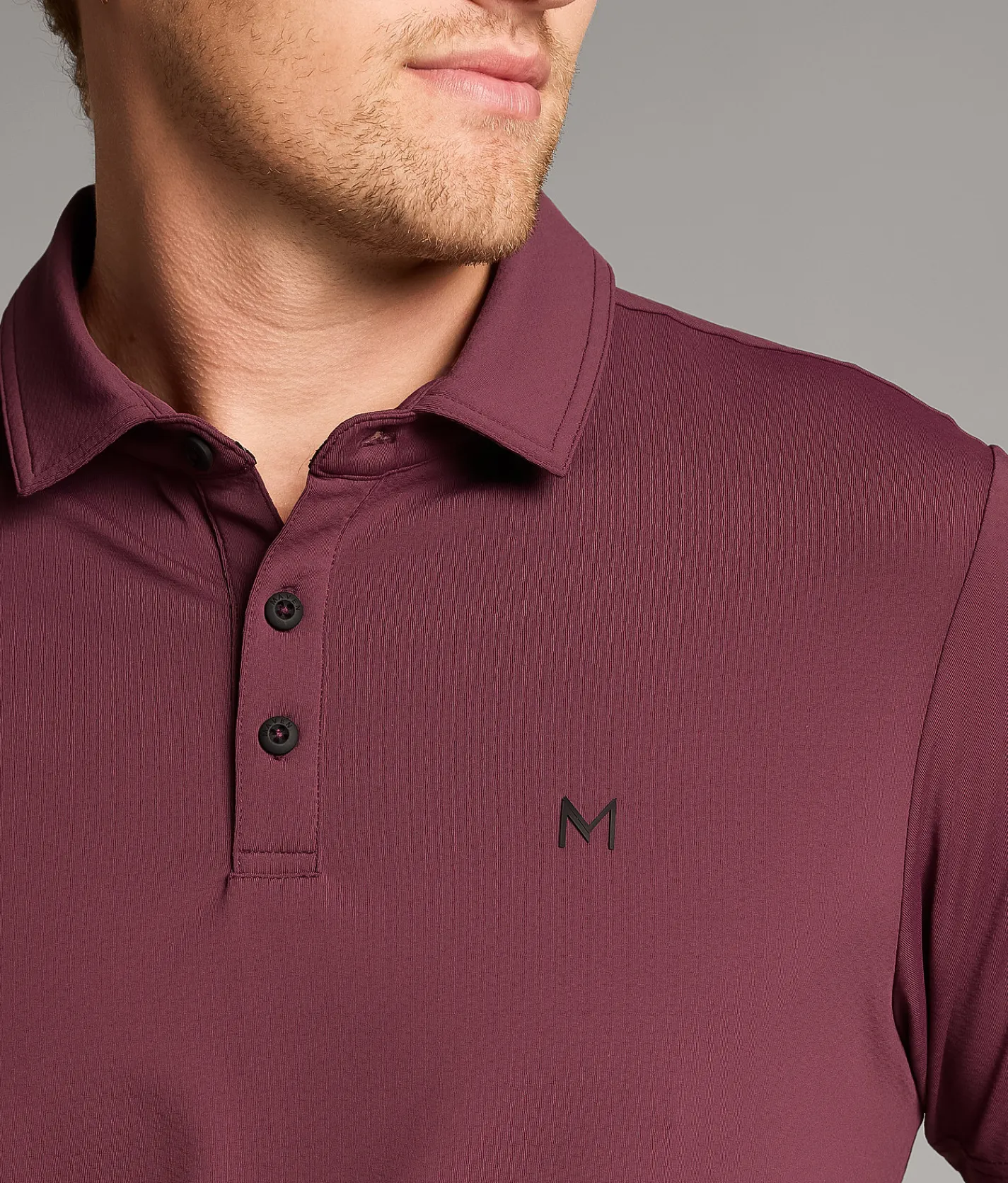 Tops | Maven Co-op Essentail Performance Polo Eggplant