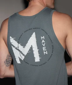 Maven Co-op Sand II Tank Top Storm Hot