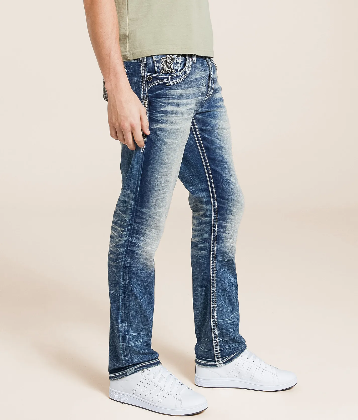 Rock Revival Maven Slim Straight Stretch Jean Maven SJ200 Outlet