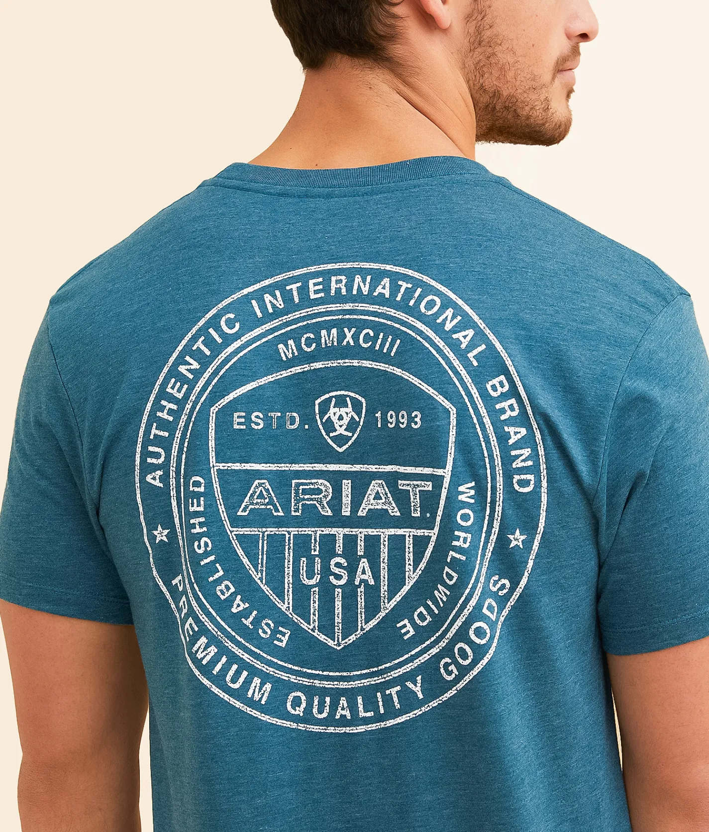 Ariat Maximal Circimal T-Shirt Deep Sea Heather Online