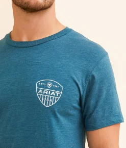 Ariat Maximal Circimal T-Shirt Deep Sea Heather Online