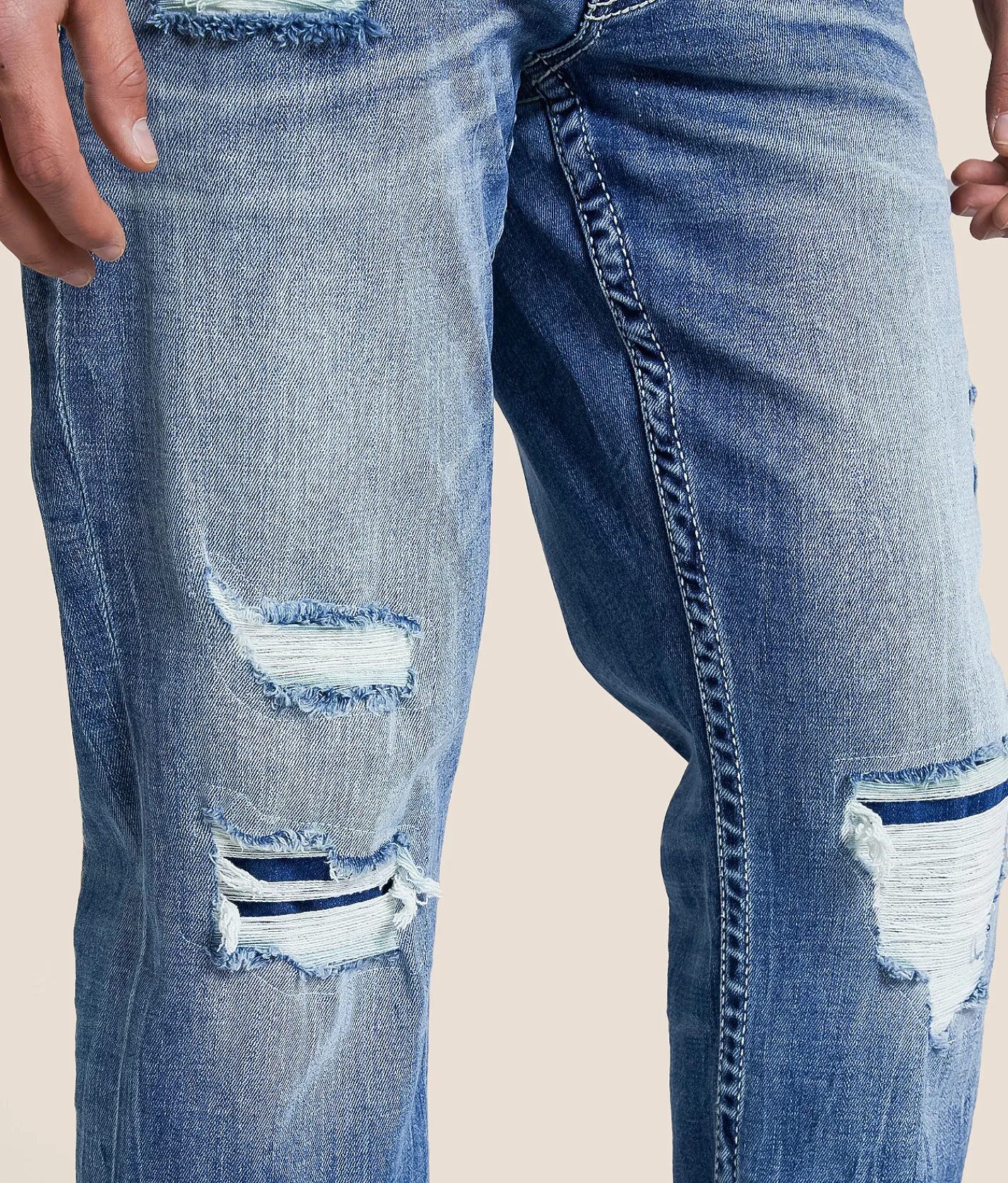 Salvage Mayhem Boot Stretch Jean Elderflower Hot