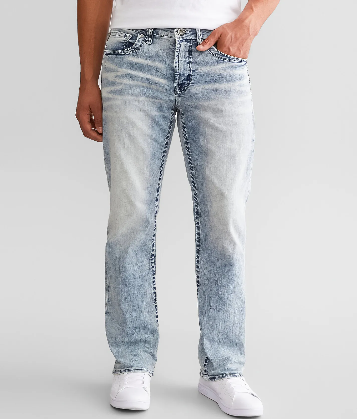 Sale Jeans|Bottoms | Salvage Mayhem Boot Stretch Jean Rhodes