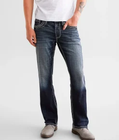 Salvage Mayhem Boot Stretch Jean Berry Noir New