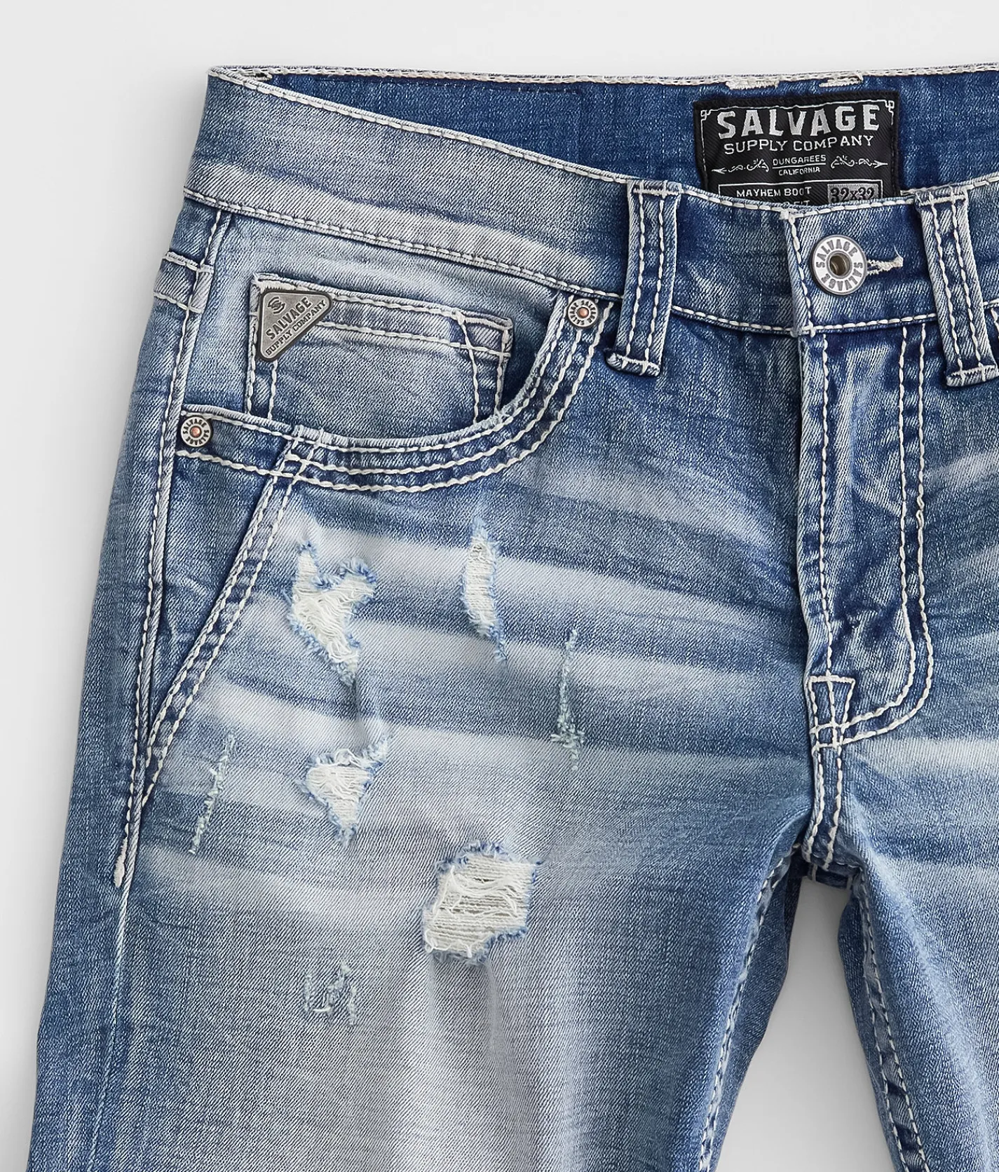 Sale Jeans|Bottoms | Salvage Mayhem Boot Stretch Jean Florina