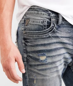 Bottoms | Salvage Mayhem Straight Stretch Jean Slying Start
