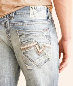 Bottoms|Jeans | Salvage Mayhem Straight Stretch Jean Nova Flare