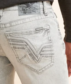 Bottoms | Salvage Mayhem Straight Stretch Jean Milkstout