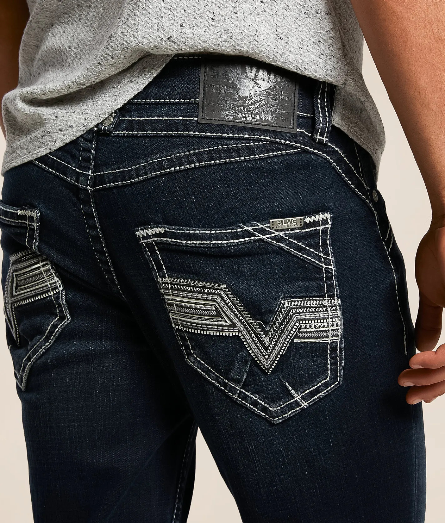 Bottoms|Jeans | Salvage Mayhem Straight Stretch Jean Rocket Pop