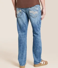 Bottoms|Jeans | Salvage Mayhem Straight Stretch Jean Ocean Breeze