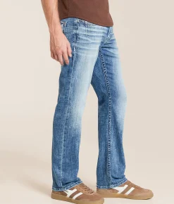 Bottoms|Jeans | Salvage Mayhem Straight Stretch Jean Ocean Breeze