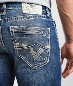 Sale Jeans|Bottoms | Salvage Mayhem Straight Stretch Jean Perses