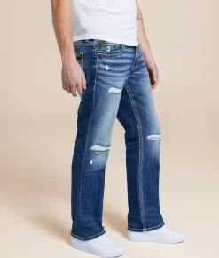 Salvage Mayhem Straight Stretch Jean Zango Crush