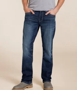 Salvage Mayhem Straight Stretch Jean Bloom New