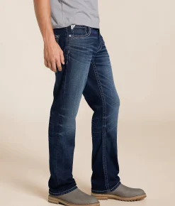 Salvage Mayhem Straight Stretch Jean Bloom New