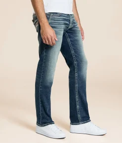 Salvage Mayhem Straight Stretch Jean Maple Dream Clearance
