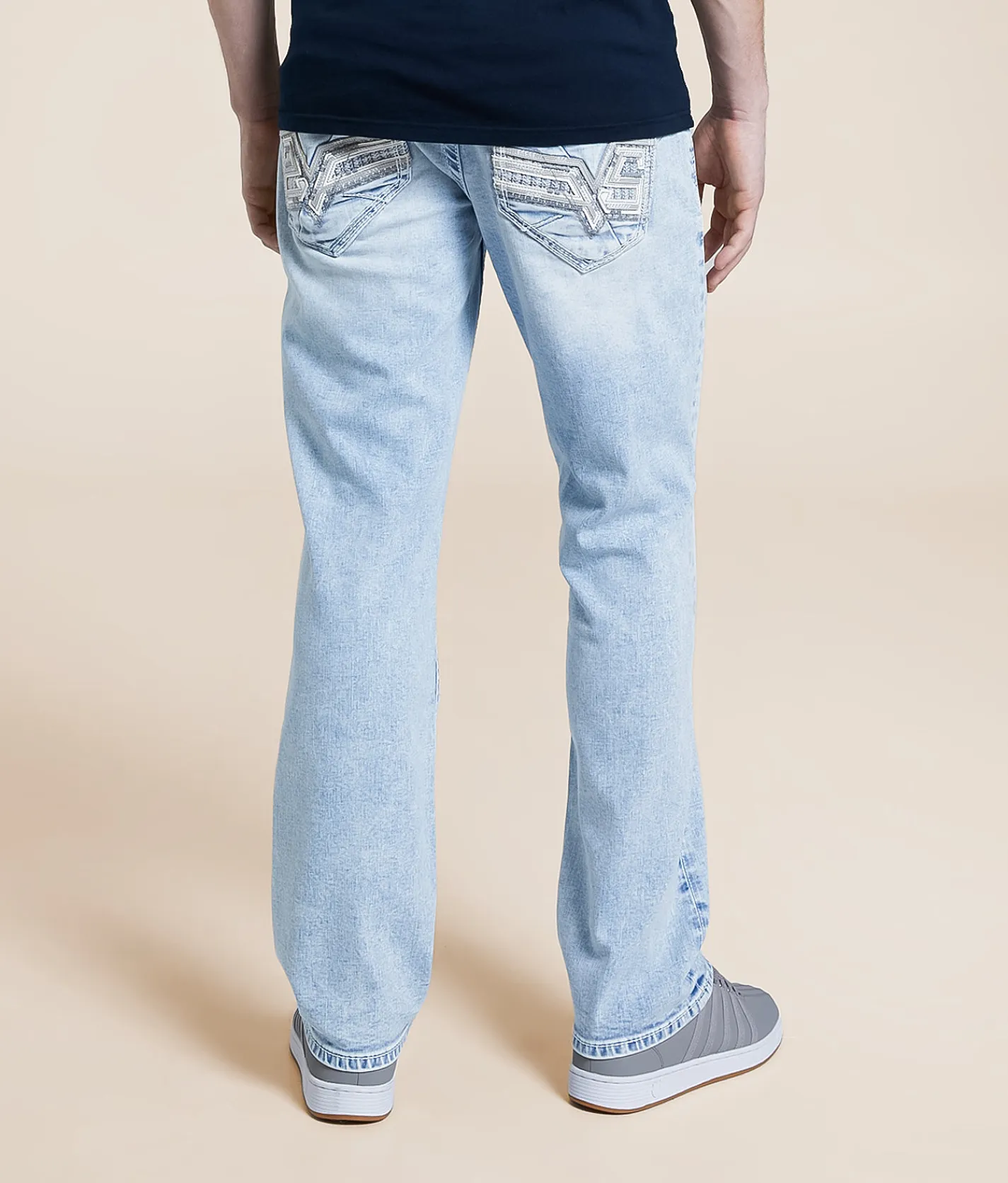 Salvage Mayhem Straight Stretch Jean Terror Bird Outlet