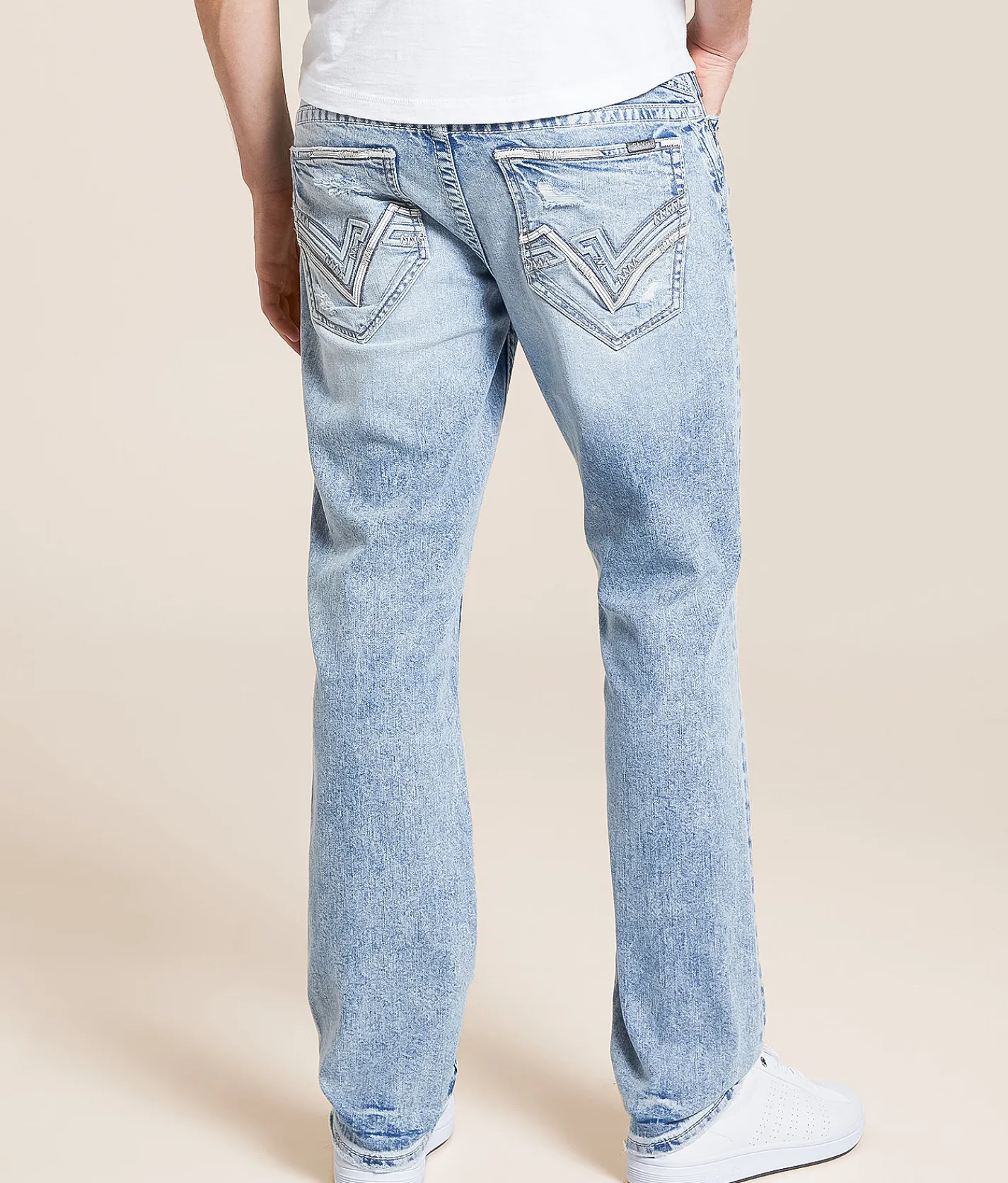 Salvage Mayhem Straight Stretch Jean Beezy Hot