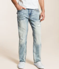 Jeans | Salvage Mayhem Straight Stretch Jean Crumb Cake