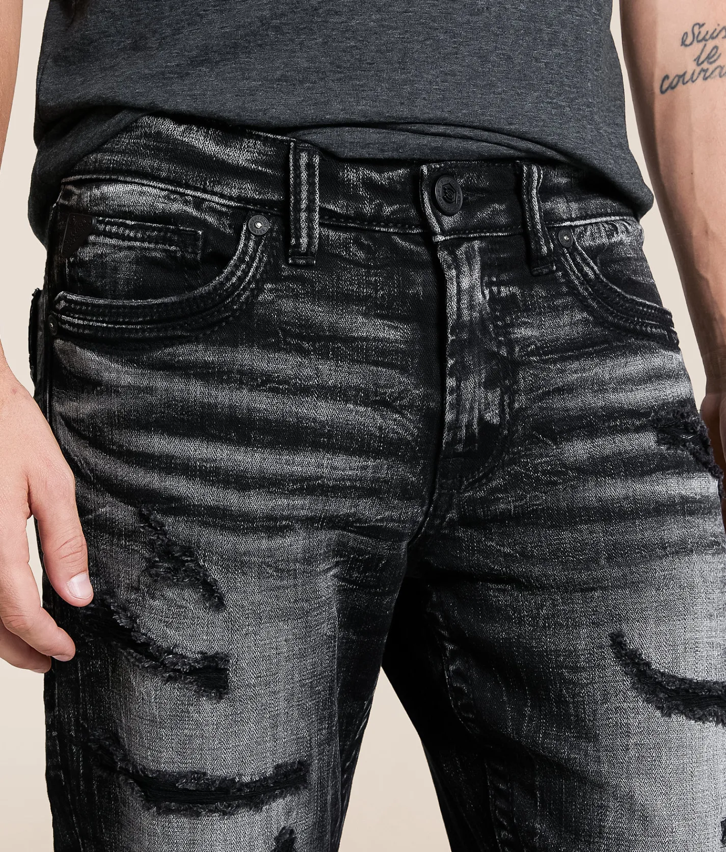 Bottoms|Jeans | Salvage Mayhem Straight Stretch Jean Chill Factor
