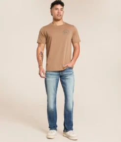 Salvage Mayhem Straight Stretch Jean Cold Rush Discount
