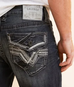 Salvage Mayhem Straight Stretch Jean More Smore Discount