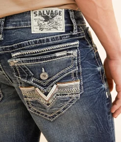 Bottoms|Jeans | Salvage Mayhem Straight Stretch Jean Magic Drip