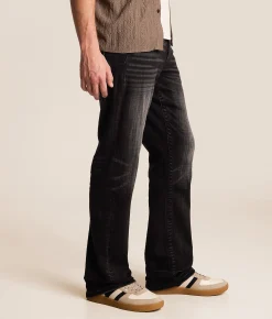 Salvage Mayhem Straight Stretch Jean Pinnacles Hot