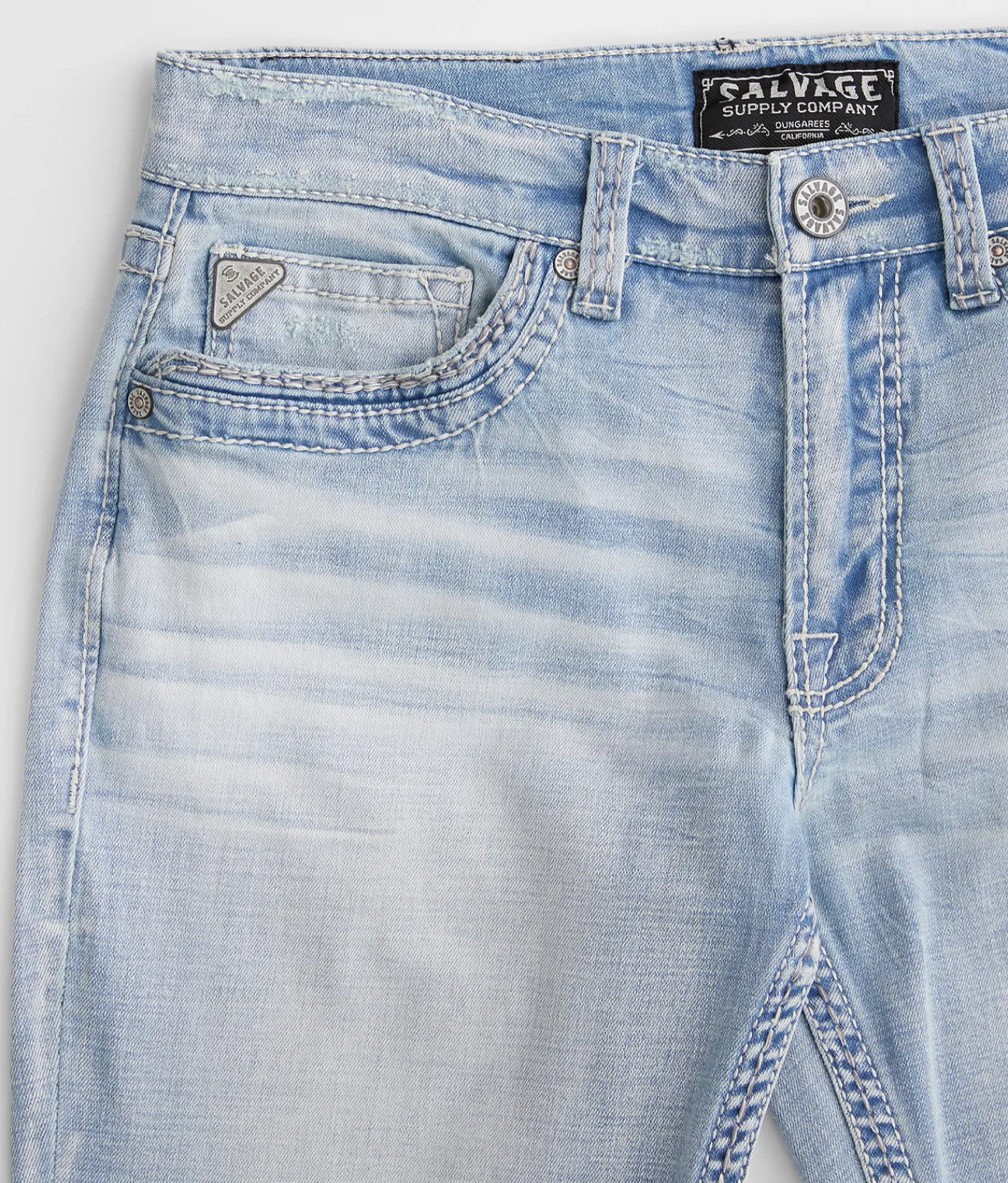Sale Jeans|Bottoms | Salvage Mayhem Straight Stretch Jean Arta