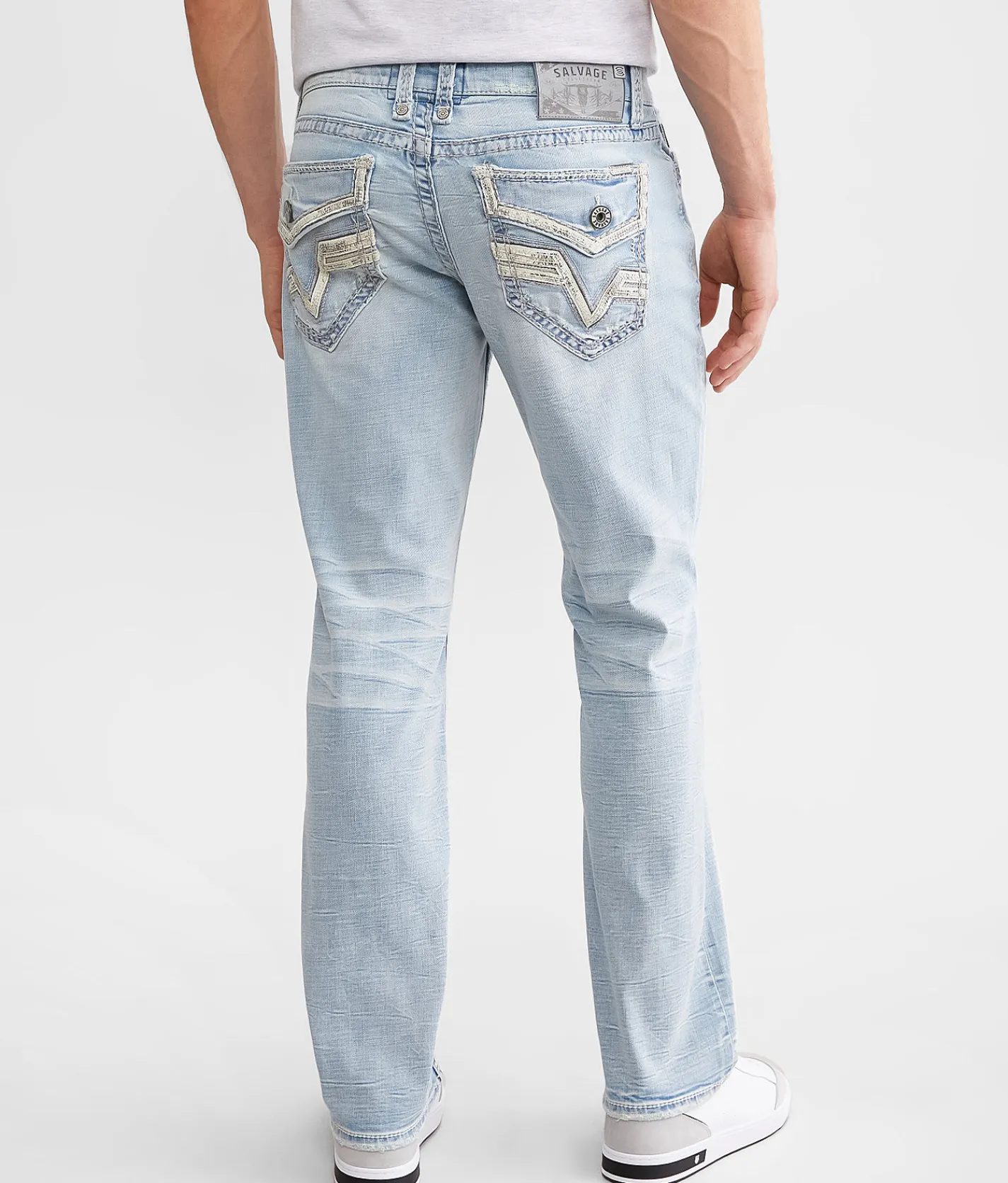 Sale Jeans|Bottoms | Salvage Mayhem Straight Stretch Jean Arta