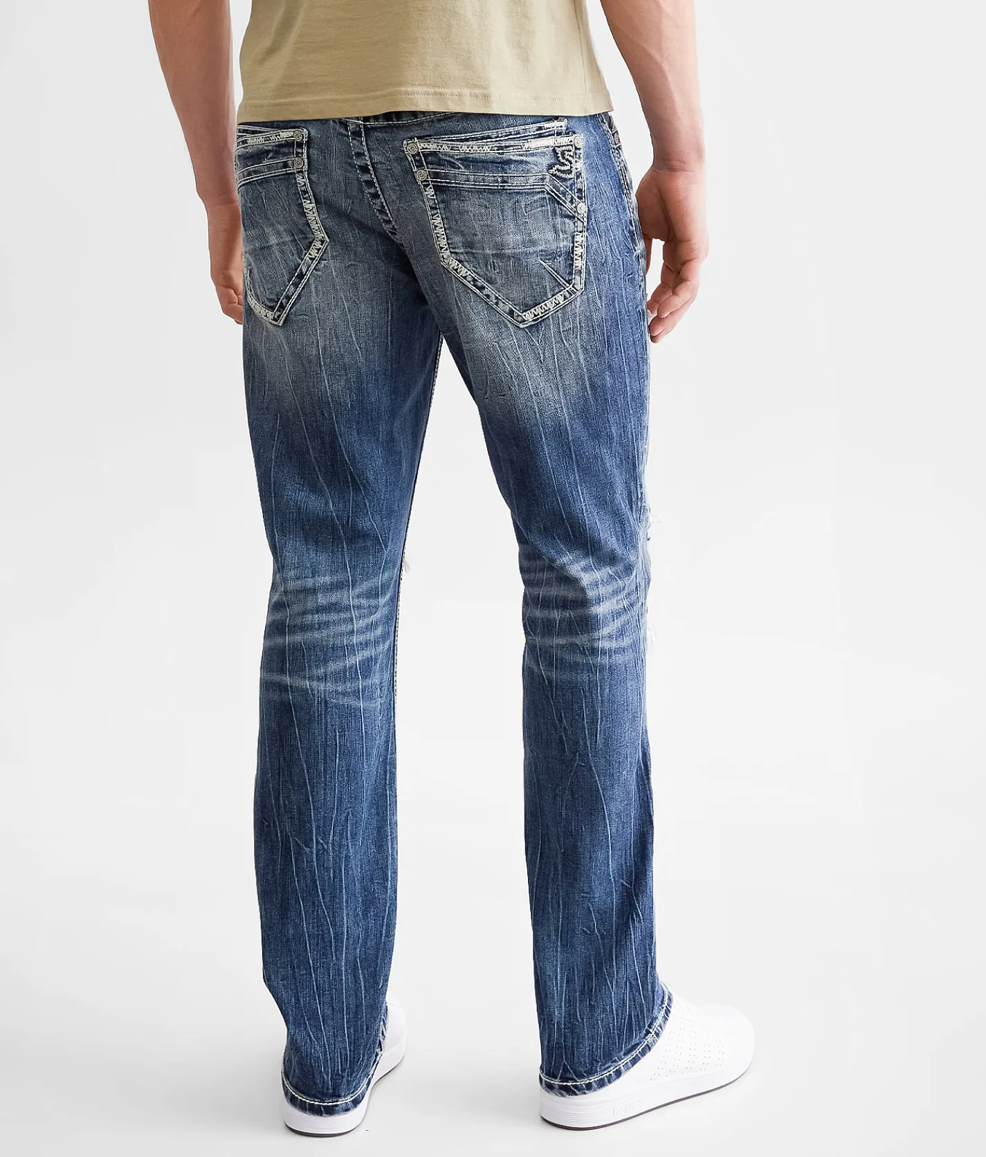 Salvage Mayhem Straight Stretch Jean Ymittos Outlet