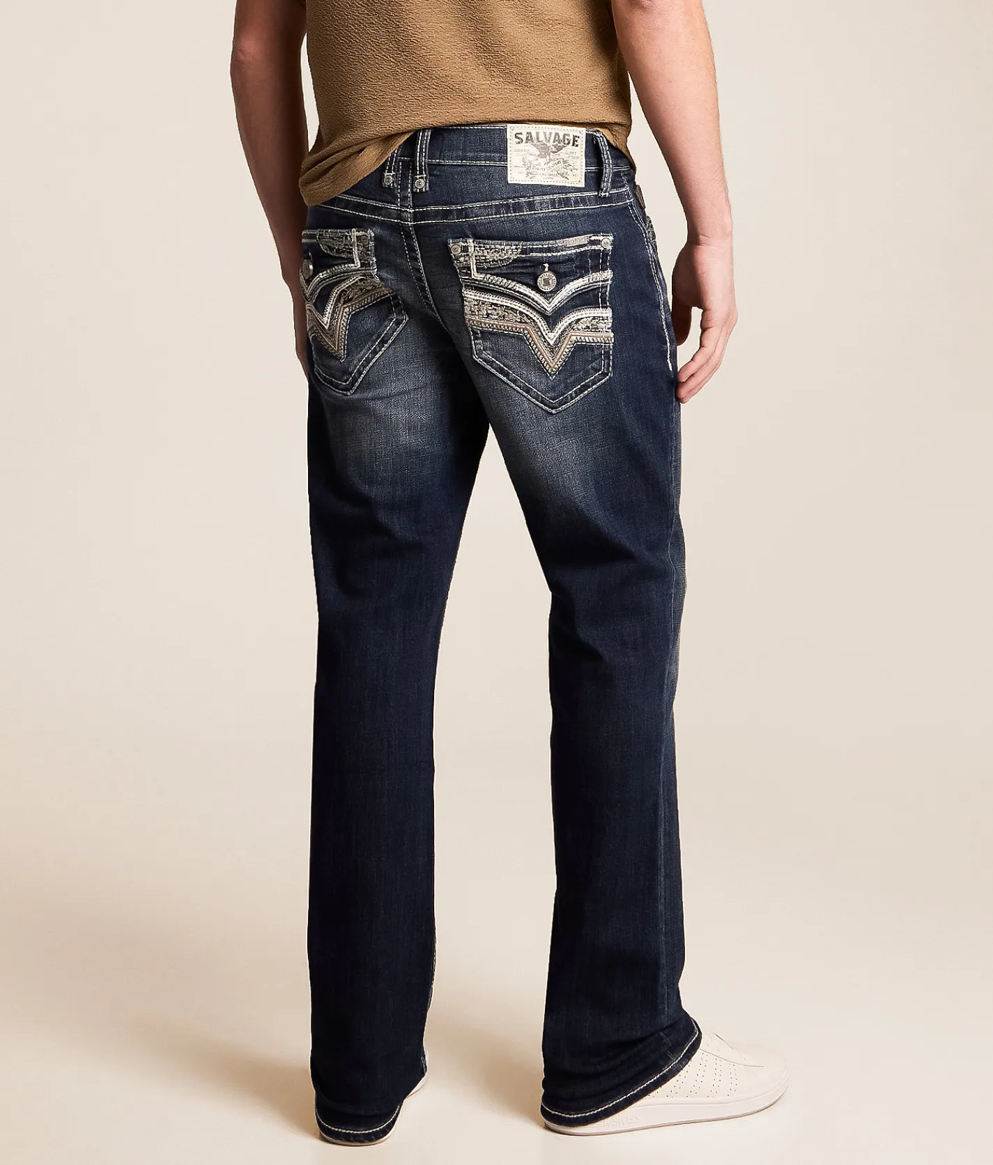 Salvage Mayhem Straight Stretch Jean Cold Plunge Best