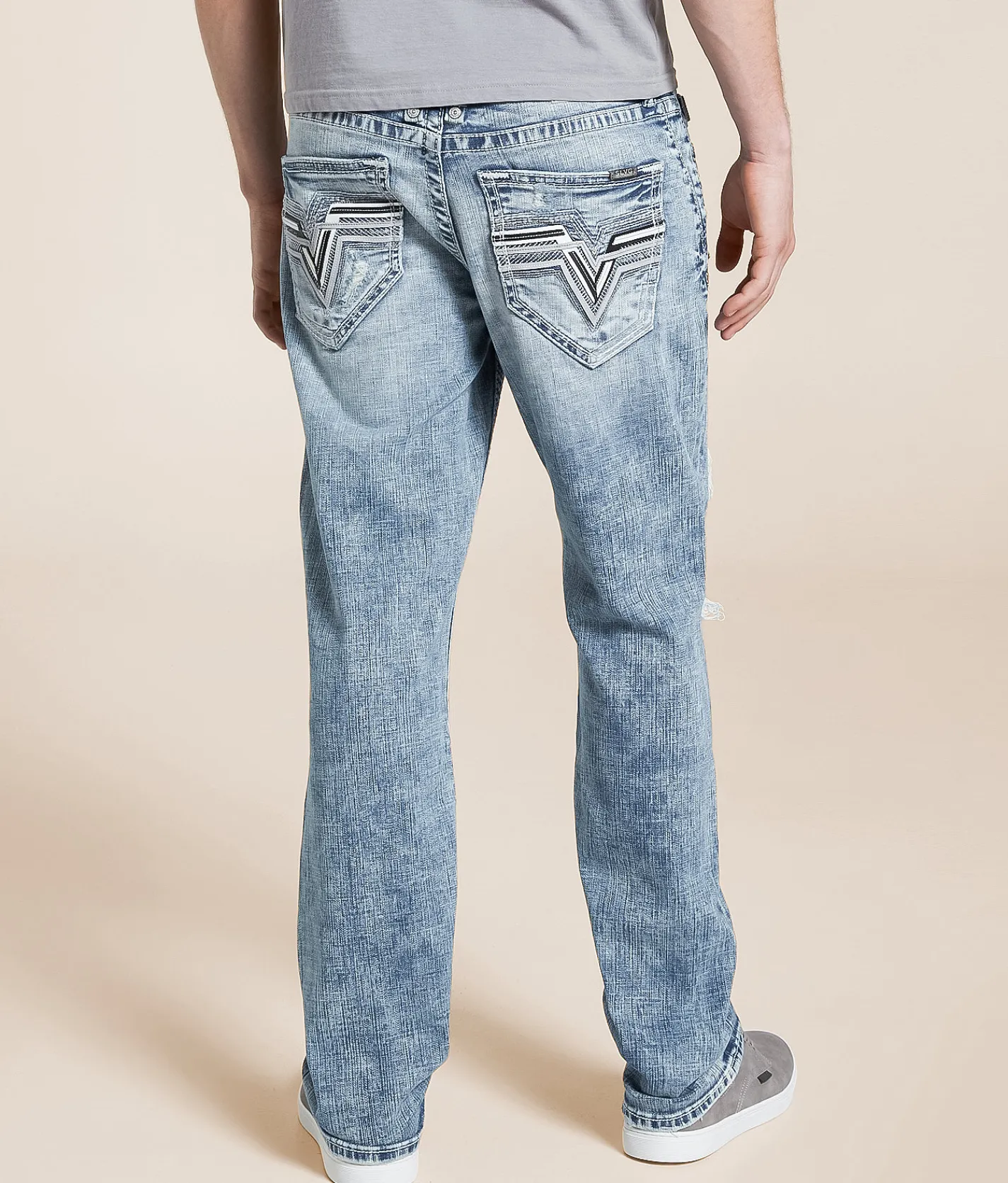 Salvage Mayhem Straight Stretch Jean Petrichor Hot