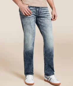Bottoms|Jeans | Salvage Mayhem Straight Stretch Jean Night Glow