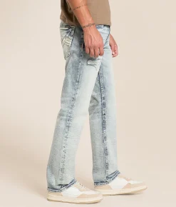 Bottoms | Salvage Mayhem Straight Stretch Jean Dortmunder Gold