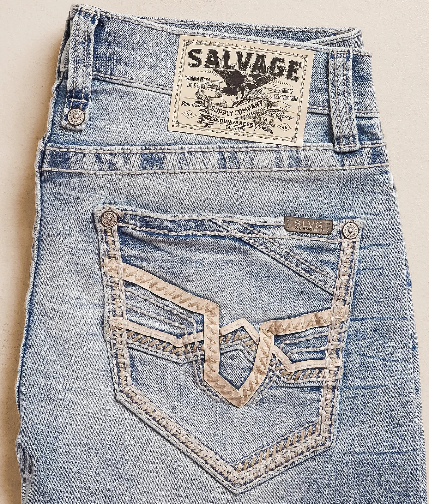 Bottoms|Jeans | Salvage Mayhem Straight Stretch Jean Phantom Brew