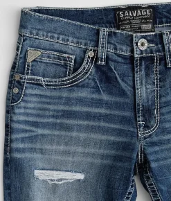 Sale Jeans|Bottoms | Salvage Mayhem Straight Stretch Jean Portage