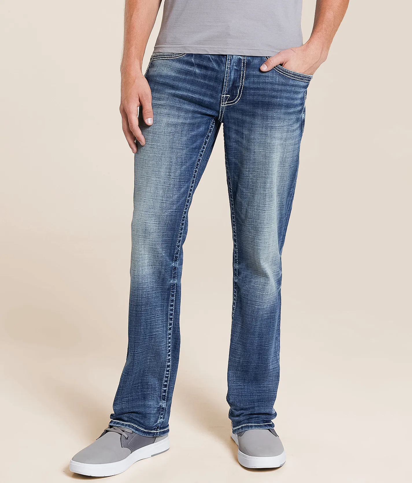 Salvage Mayhem Straight Stretch Jean Avalanche Amber Hot