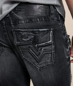 Salvage Mayhem Straight Stretch Jean MC885PIP New