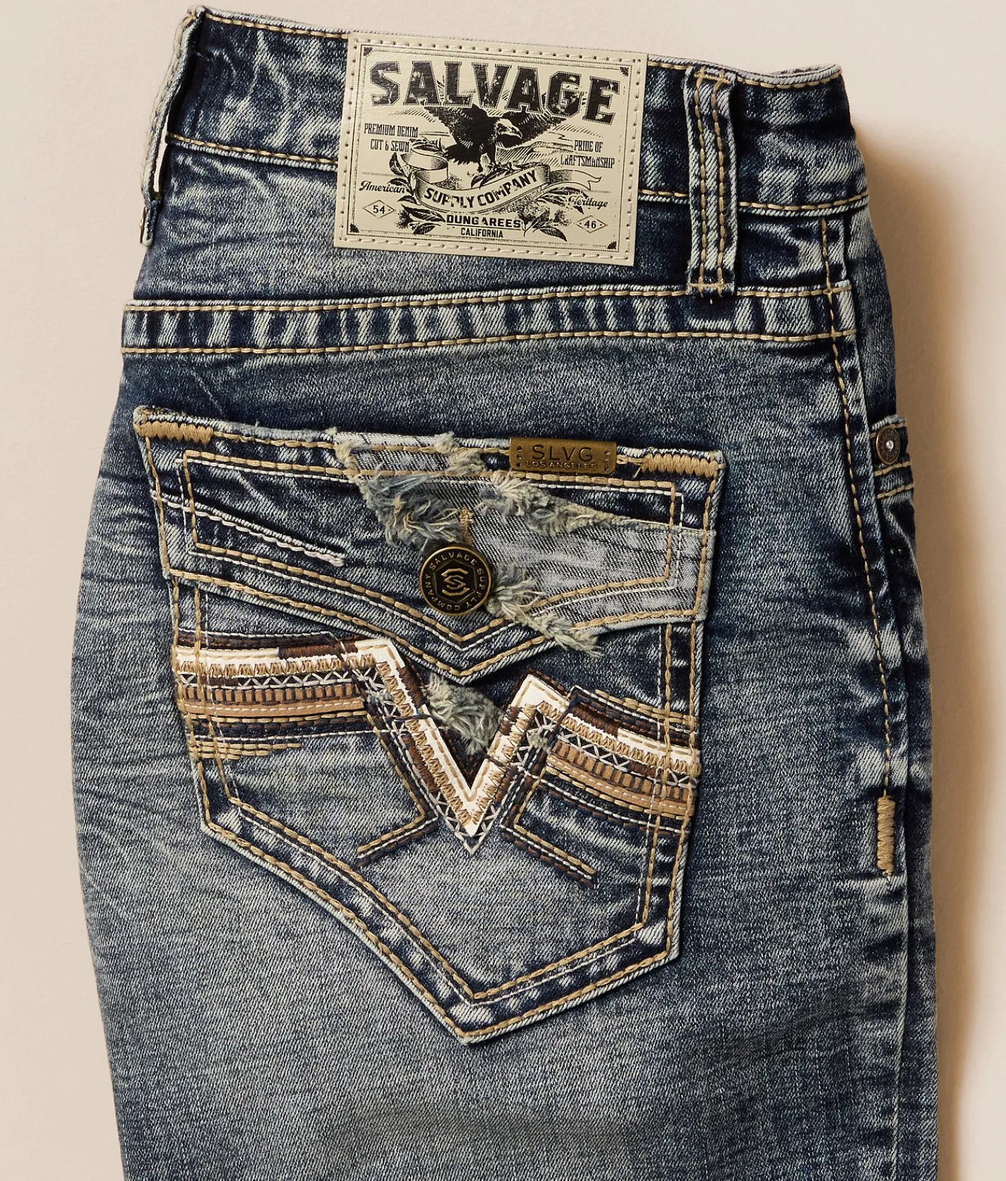 Bottoms|Jeans | Salvage Mayhem Straight Stretch Jean Death Valley