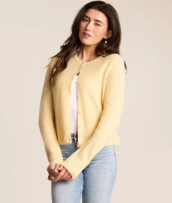 Z Supply Medina Cardigan Sweater Custard Hot