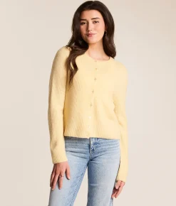 Z Supply Medina Cardigan Sweater Custard Hot