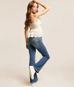 MEK Megan Low Rise Boot Stretch Jean Megan 301 Sale