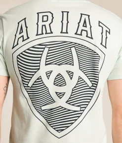 Graphic T-Shirts | Ariat Mellow Trip T-Shirt Wan Blue
