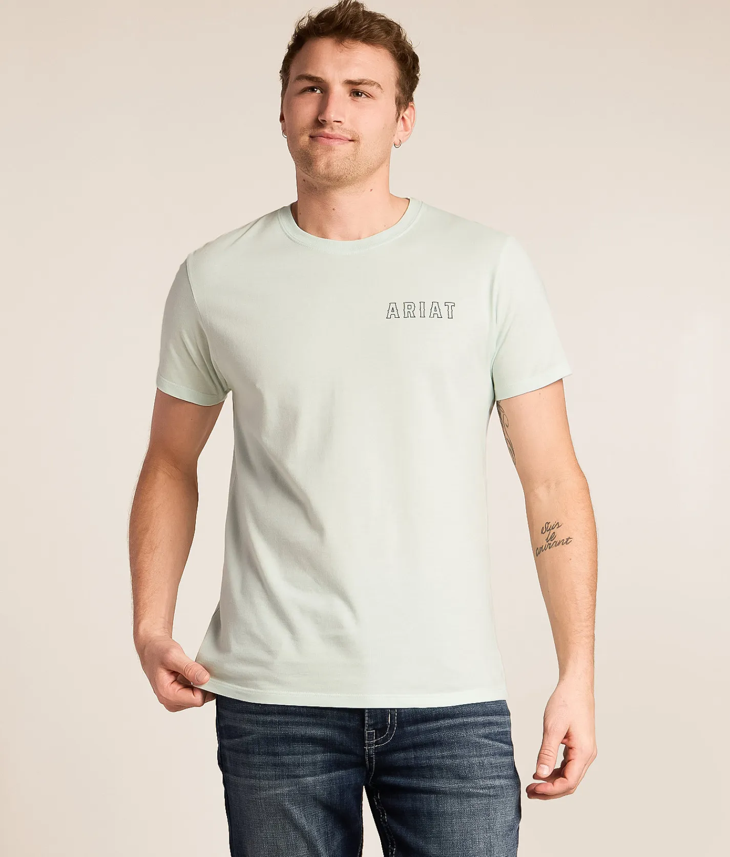 Graphic T-Shirts | Ariat Mellow Trip T-Shirt Wan Blue