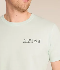 Graphic T-Shirts | Ariat Mellow Trip T-Shirt Wan Blue